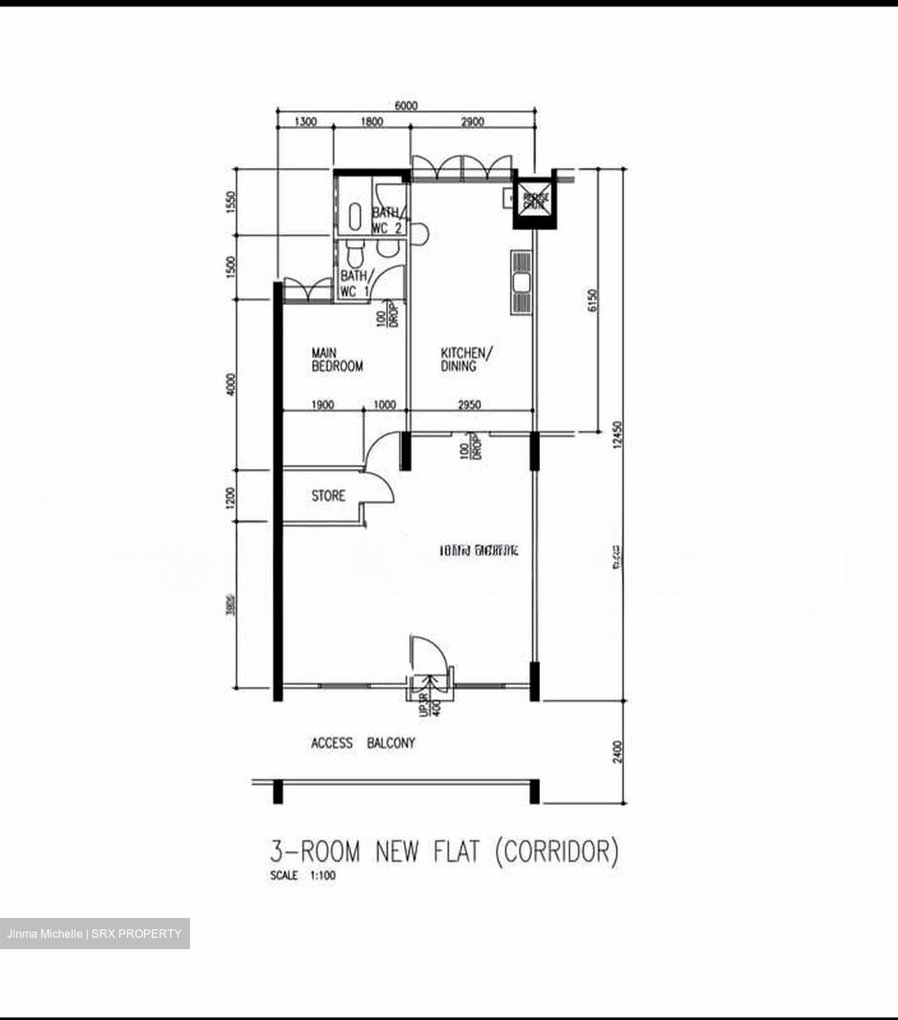 Blk 545 Bedok North Green (Bedok), HDB 3 Rooms #605942741